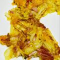 9689sora's cooksnap of when they made 大根の皮のガレットカレー風味.
