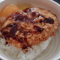 ひんべえ's cooksnap of when they made 卵かけご飯INソース withコロッケ.