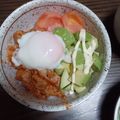 ごんべい君's cooksnap of when they made スタミナUP！豚肉アボカドトマトの甘辛丼.