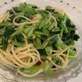 ゆるべジharu's cooksnap of when they made 我が家の定番パスタ 小松菜ペペロンチーノ.