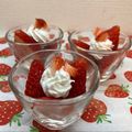 horseland's cooksnap of when they made 簡単！イチゴと生クリームでもう１品.
