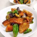 きまぐれクック＊'s cooksnap of when they made ＼旨いおかず／鶏もも肉と夏野菜の甘辛炒め.