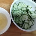 みゆこみた's cooksnap of when they made 白梅酢で胡瓜と若芽の酢の物が美味しい.