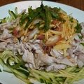 呑みパパ's cooksnap of when they made 塩分制限に♪香味野菜たっぷりの豚しゃぶ.