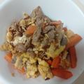 まるるん's cooksnap of when they made 豚こま人参しりしり.