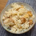 こうのとりヒロシ's cooksnap of when they made おでんをリメイク⇒炊き込みご飯♡.