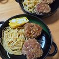 なっさん姫's cooksnap of when they made 柔らかジューシー豚こま肉の和風ハンバーグ.