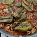 ぴんくぺっぱ's cooksnap of when they made まるごとピーマンと牛肉のトマト煮.