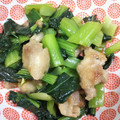 ささささ＆＊'s cooksnap of when they made 鶏ももと小松菜のオイスターソース炒め.