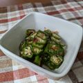丸っ子's cooksnap of when they made 夏の簡単副菜☆オクラの美味しい食べ方1位.
