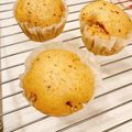 ●ゆゆゆ●'s cooksnap of when they made ふわふわもちもち！黒みつときな粉蒸しパン.