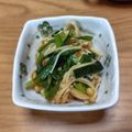 みぃくんのママ's cooksnap of when they made レンジで！えのきとニラのバタポン.