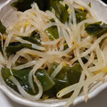 ヨシヨッシー's cooksnap of when they made もやしとわかめの和え物.