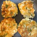 Hiromi's cooksnap of when they made ジャガイモと豆腐のキムチーズチヂミ.