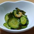 みどり子's cooksnap of when they made ワカメ×きゅうり♡王道の酢の物.