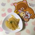 puniＫ's cooksnap of when they made ヤーコンの酢みそ和え（まるでウド！）.