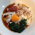 ミロ9607's cooksnap of when they made 冷やしモロヘイヤきしめん.