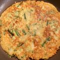 めいMom's cooksnap of when they made シンプル♩簡単♩ニラチヂミ♩（タレ付き）.