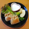 ☽月光's cooksnap of when they made おつまみ風、納豆の巾着焼き。.