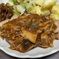 ＊＊天然水＊＊'s cooksnap of when they made シェフに褒められた♪母のポークチャップ.