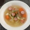 こうのとりヒロシ's cooksnap of when they made 鶏ガラで。具だくさん野菜スープ.