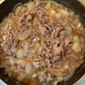 あい♪らんど's cooksnap of when they made 吉野家の牛丼を完全舌コピー.