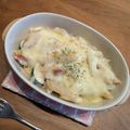 ☆ばた〜すこっち☆'s cooksnap of when they made ★超簡単★ポテトとペンネのグラタン.