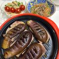 アップイエ's cooksnap of when they made 夏メニュー♪なすのハムはさみ焼き♪.