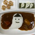 たま1984's cooksnap of when they made いつものカレーで！簡単ハロウィン(^^).