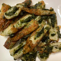 hina＆coMAM's cooksnap of when they made ちくわの磯辺揚げ焼き♡.