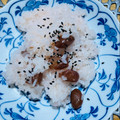 ボブナナ's cooksnap of when they made 炊飯器で簡単・早い！北海道の甘納豆お赤飯.