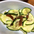 木漏れ日の台所's cooksnap of when they made ズッキーニの梅おかか和え.