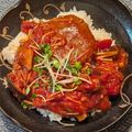 プルンバゴ's cooksnap of when they made トマト缶で＊煮込みハンバーグ＊.
