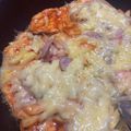 pisutatiyo's cooksnap of when they made ヘルシーメイン☆お揚げピザ.