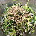 gac_aco's cooksnap of when they made 簡単にあと一品☆もやしと豆苗のナムル.