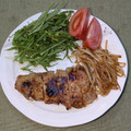 yama_miu's cooksnap of when they made 漬けて焼くだけ！簡単！豚ロースの塩麹焼き.