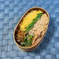 yesmama's cooksnap of when they made フォークでぐるぐる鮮やかレンジでそぼろ卵.