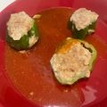 Mayumi731's cooksnap of when they made 【楽めし】簡単美味しい♡ピーマンの肉詰め.