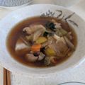 LunaJuno's cooksnap of when they made お雑煮にも年越しそばにもあう鶏ごぼう汁.