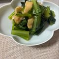 亜矢＊'s cooksnap of when they made ☆小松菜と油揚げの煮浸し☆.