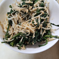 恭子's cooksnap of when they made ✿春菊とエノキ茸の香りゴマ和え✿.