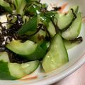 おかわりちょうだい♪'s cooksnap of when they made 叩き？キュウリと塩昆布の和え物.