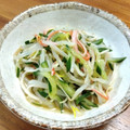 YCHキッチン's cooksnap of when they made きゅうりともやしとカニカマの酢の物☆.