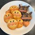 だいず's cooksnap of when they made アンパンマンクッキー.