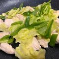 悠LOVE航's cooksnap of when they made 少量のピーマンはキッチンバサミで♪.