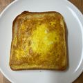 Ｎよんよん's cooksnap of when they made 朝においしいトースト（全写真付き）.