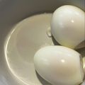 しーてっぷ's cooksnap of when they made 水は1cm殻はつるんっ！超シンプルゆで卵.