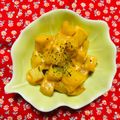 チェックのミニくま's cooksnap of when they made じゃが芋のコチュチーズあえ☆レンジで簡単.