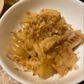 こうせい(=ﾟωﾟ)ﾉ's cooksnap of when they made 簡単！筍水煮で煮込むだけ♪筍の土佐煮.