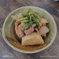 whitelucky's cooksnap of when they made 大根と玉ねぎ、豚カタロースの中華風煮込み.